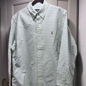 Ralph Lauren Green Casual Button Down Shirt
